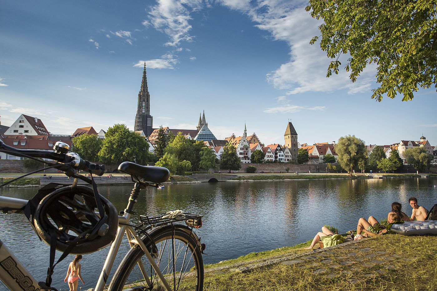 DonauTäler-Radweg_Ulm Donauufer