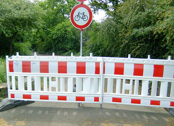 Radweg Ende -