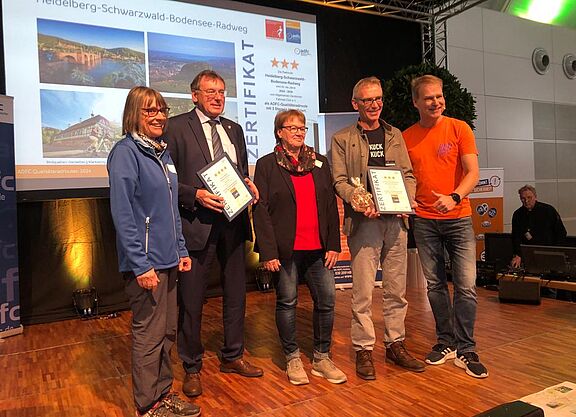 Zertifikatsübergabe bei der CMT