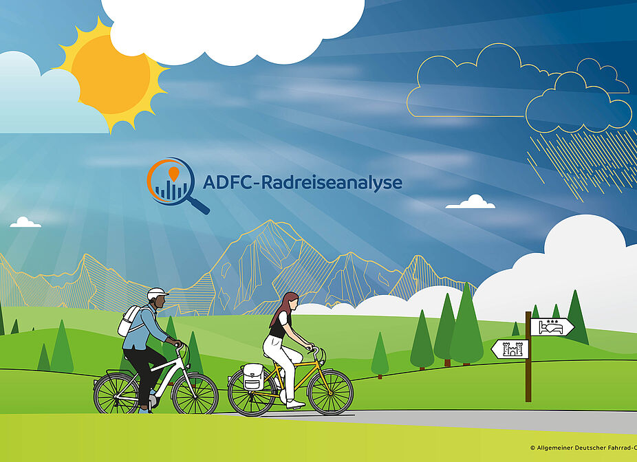 Die ADFC-Radreiseanalyse 2025